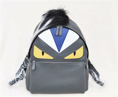 fendi monster backpack fake vs real|fendi monster backpack men.